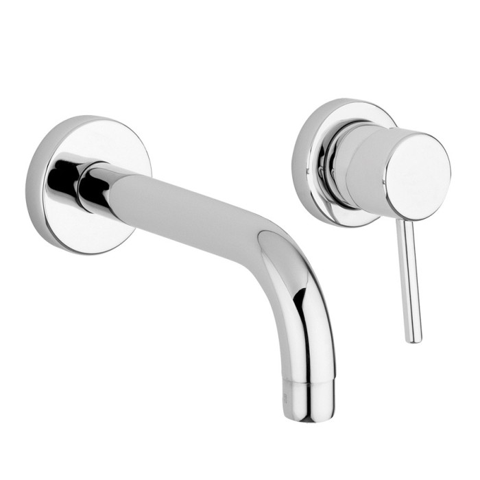 Смеситель для раковины встраиваемый, излив 25 см, Giulini Futuro, хром арт. 6520-25