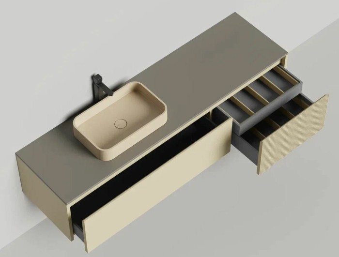 Подвесная тумба domino 1800, Salini арт. 27D118