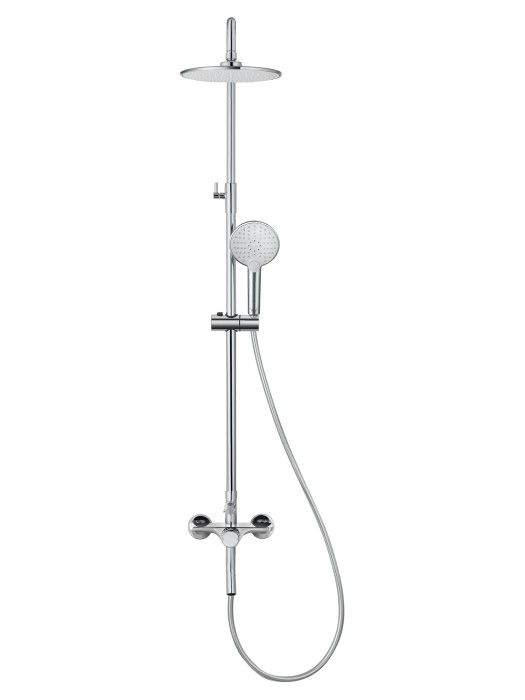 Душевая система, Wonzon & Woghand Click, WW-N3S962-CR цвет: хром