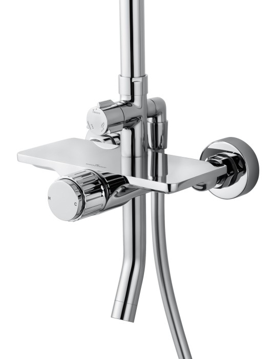 Душевая система, Wonzon & Woghand Click, WW-N3S962-CR цвет: хром