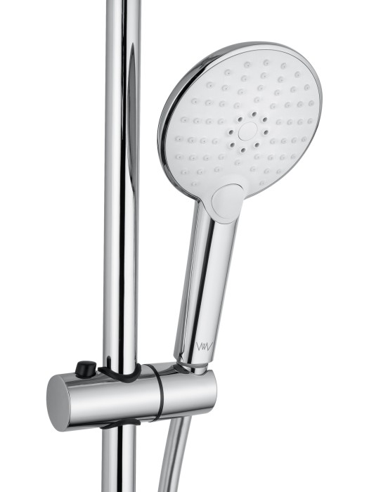 Душевая система, Wonzon & Woghand Click, WW-N3S962-CR цвет: хром