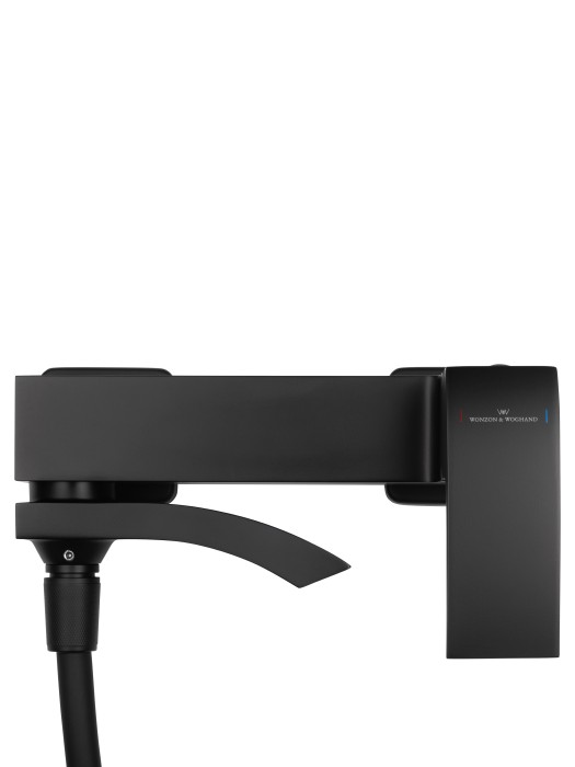 Смеситель для ванны с душем, Wonzon & Woghand Fit, WW-88639009-MB цвет: черный