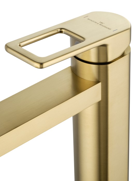 Смеситель для раковины высокий, Wonzon & Woghand Frame, WW-88239010-BG цвет: золото