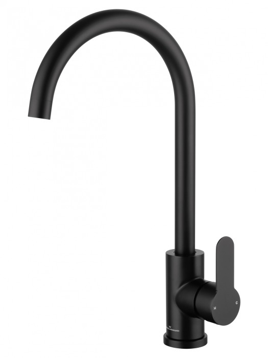 Смеситель для кухни, Wonzon &amp; Woghand, WW-AE4554-MB цвет: черный