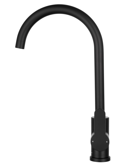 Смеситель для кухни, Wonzon & Woghand, WW-AE4554-MB цвет: черный