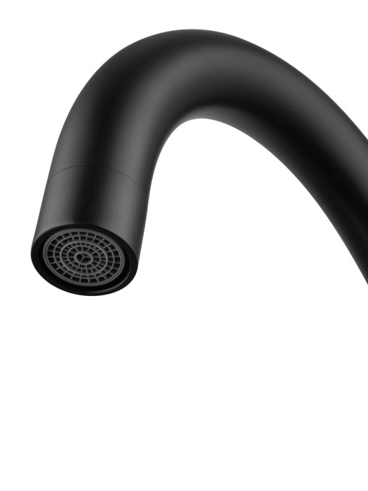 Смеситель для кухни, Wonzon & Woghand, WW-AE4554-MB цвет: черный