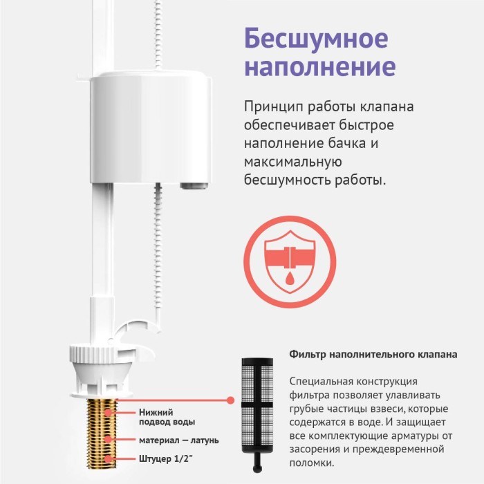 Сливная арматура BERGES Eko арт. 030741