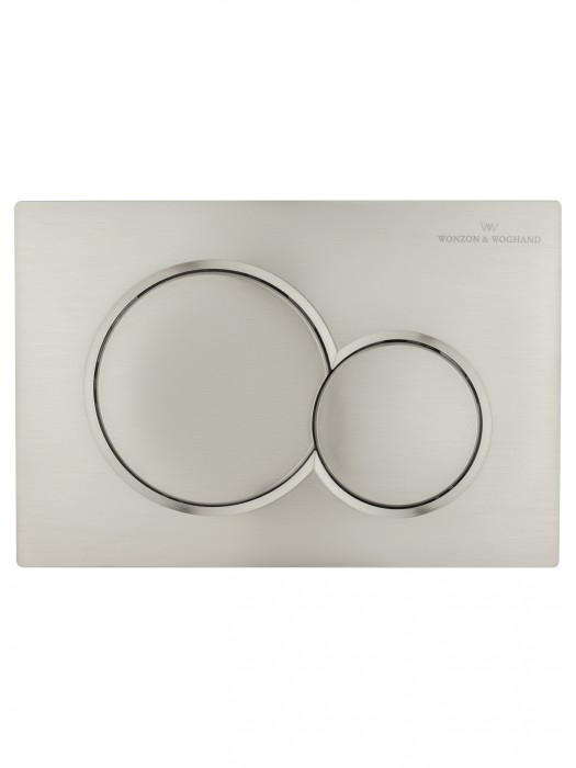 Кнопка смыва для инсталляции механическая, Wonzon &amp; Woghand, WW-IB232-BN цвет: никель