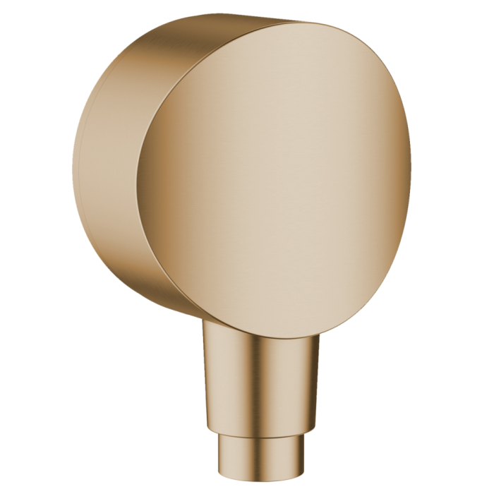 Шланговое подключение с клапаном обратного тока FixFit Hansgrohe, бронза арт. 26453140