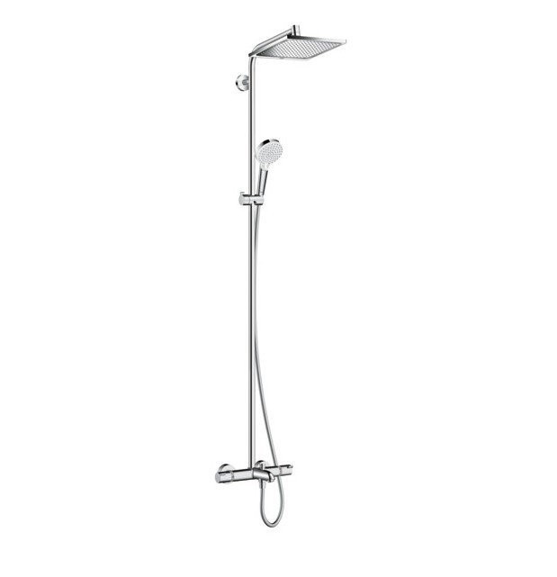 Душевая система с термостатом для ванны Crometta E Hansgrohe, хром арт. 27298000