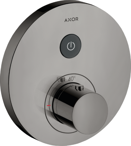 Термостат для душа ShowerSelect Axor, полированный черный хром арт. 36722330