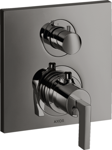 Термостат для душа Citterio Axor, полированный черный хром арт. 39700330