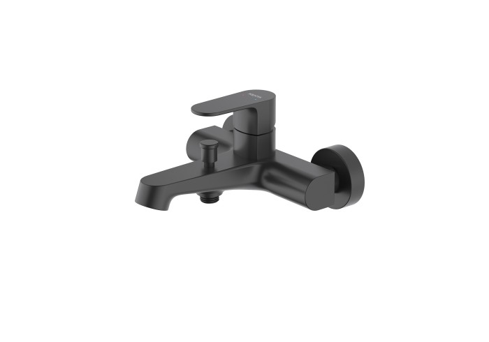 Смеситель для ванны, Aquatek Оберон, черный арт. AQ1240MB