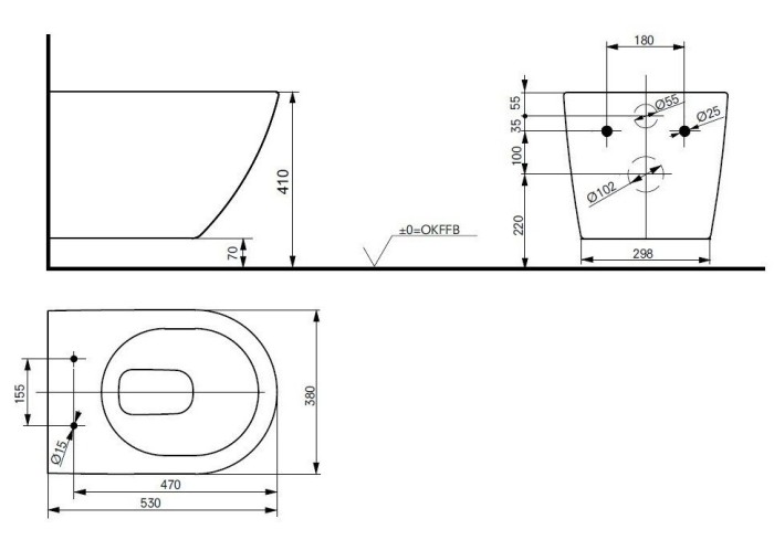 Подвесной унитаз, подвесной, NC/R TOTO, CW762B цвет: белый