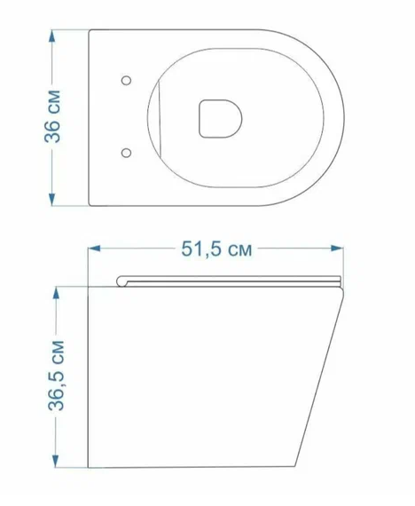 Унитаз подвесной Lotis Butler L1028 сиденье микролифт, цвет черный матовый
