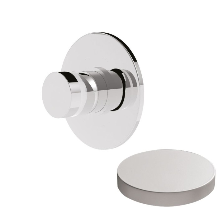 Встраиваемый смеситель для душа, Giulini My ring, белый матовый арт. MR0015DEPBO