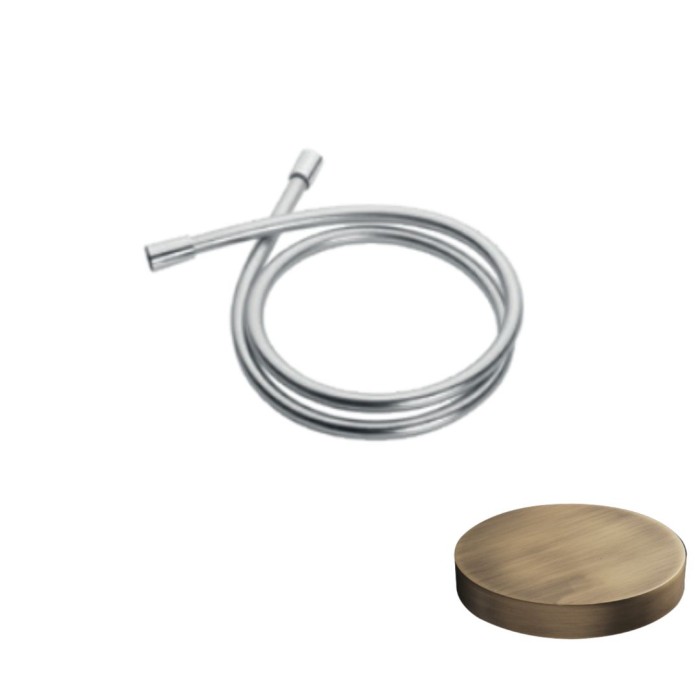 Гибкий шланг, 120 см, Giulini Wellness, бронза матовая арт. 1730-12BROP