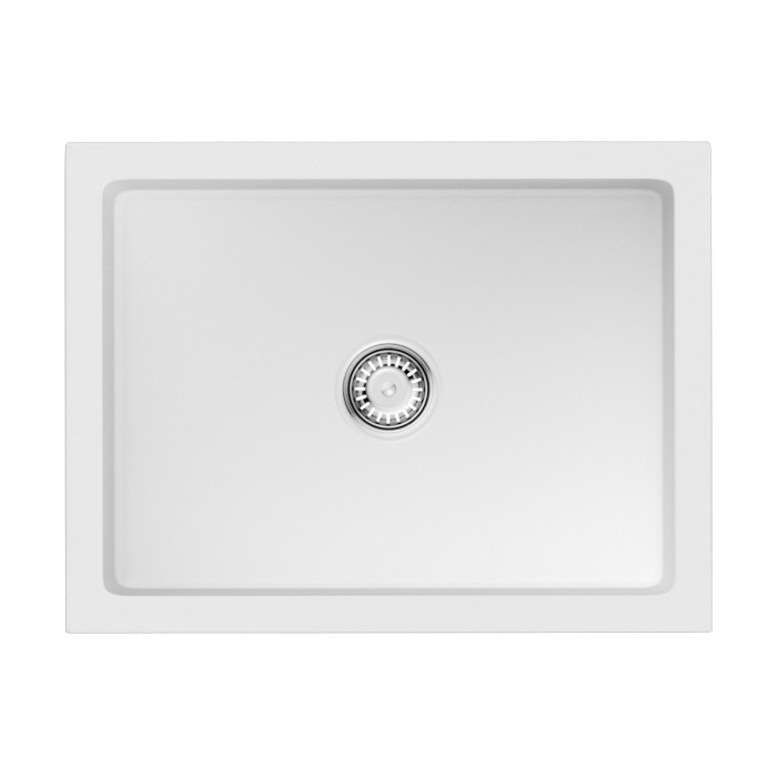 Кухонная мойка Omoikiri Mikura 61-WH Natceramic, цвет белый арт. 4997068