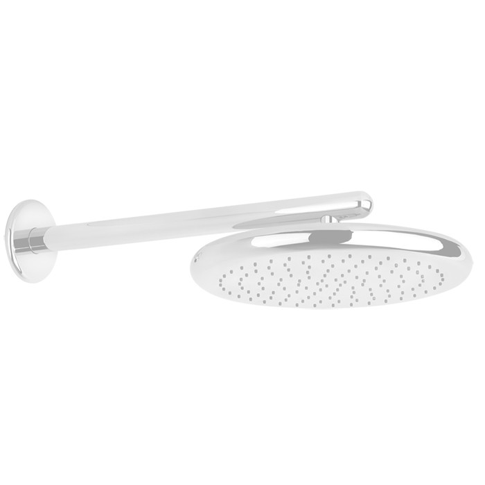 Верхний душ для настенного крепления d306мм, Gessi Goccia, белый арт. 33756#279