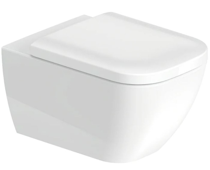 Унитаз подвесной Duravit Happy D.2  54x36.5  с микролифтом,белый арт. 22220900001