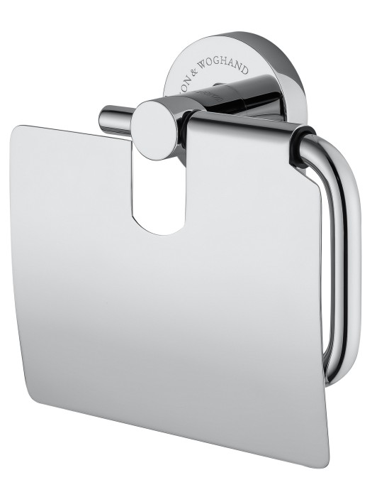 Держатель для туалетной бумаги с крышкой, Wonzon &amp; Woghand Easy, WW-8126 цвет: хром