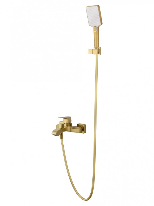 Смеситель для ванны с душем, Wonzon &amp; Woghand Flex, WW-88037072-BG цвет: золото