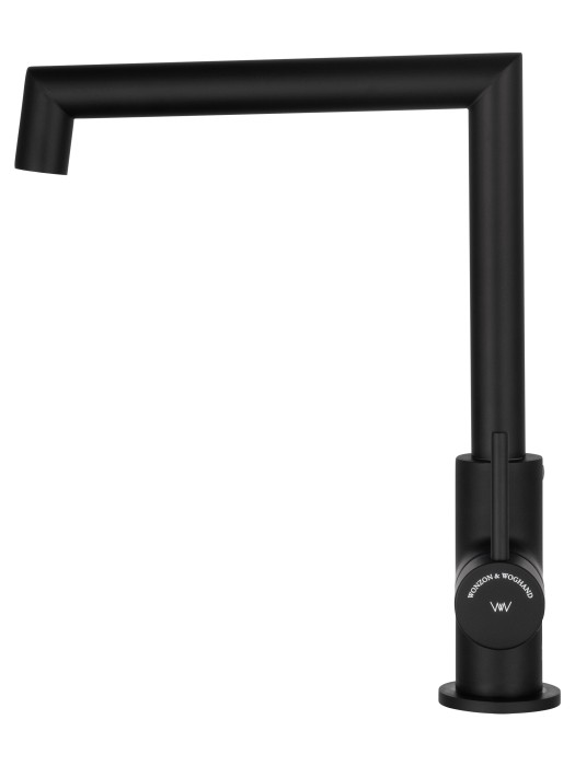 Смеситель для кухни, Wonzon & Woghand, WW-L1005-MB цвет: черный
