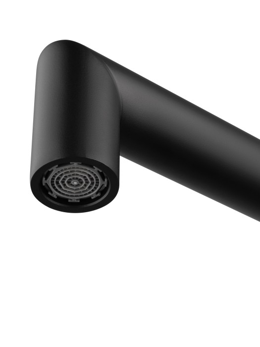 Смеситель для кухни, Wonzon & Woghand, WW-L1005-MB цвет: черный