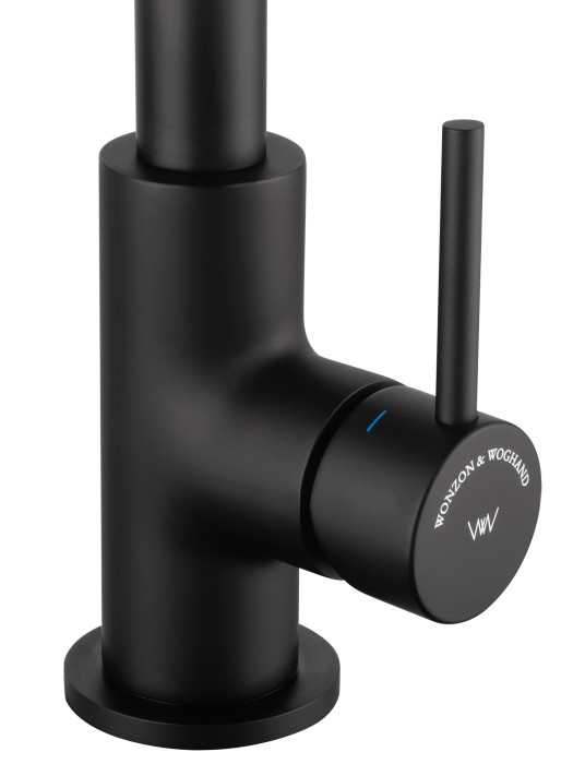 Смеситель для кухни, Wonzon & Woghand, WW-L1005-MB цвет: черный