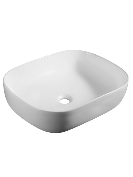 Накладная раковина прямоугольная, Wonzon &amp; Woghand Tahoe, WW-RN41286-MW цвет: белый