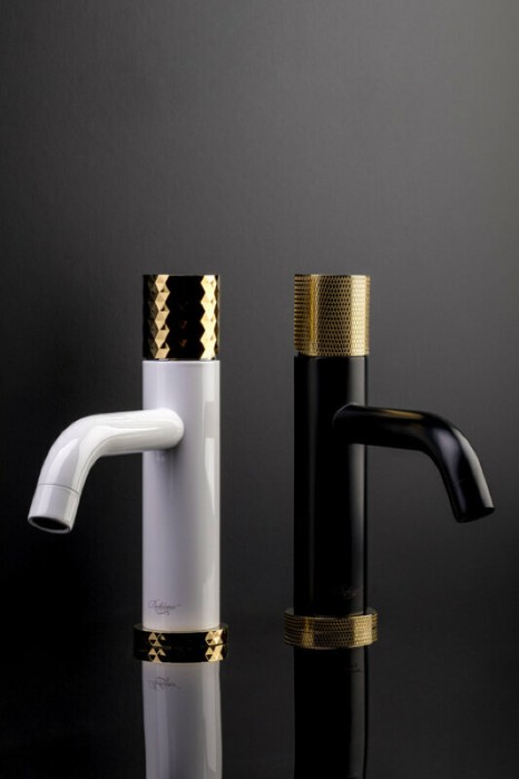 Смеситель для раковины, черный, Stick Boheme 121-BG