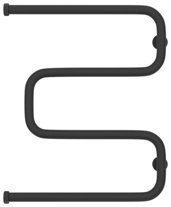 Сунержа Водяной полотенцесушитель 600x500, Ш-образный, 15-0014-6050 цвет: тёмный титан муар