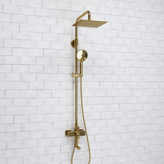 Душевая система со смесителем WasserKRAFT арт. A171.256.207.PG