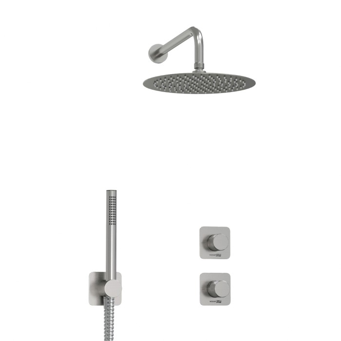 Встраиваемый комплект для душа с верхней душевой насадкой и лейкой Tauber 6400 WasserKRAFT арт. A6451.296.097.121.275.100.276