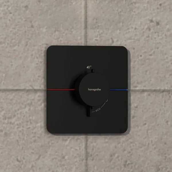 Термостат Q для скрытого монтажа, Hansgrohe ShowerSelect Comfort, черный арт. 15588670