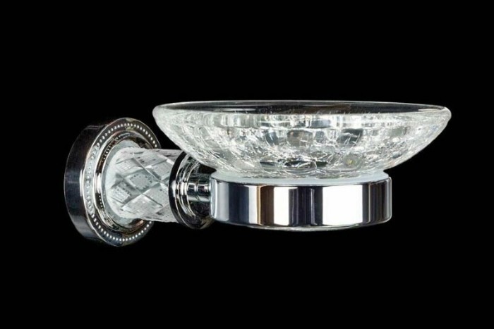 Мыльница, Murano cristal, Boheme 10903-CRST-СH