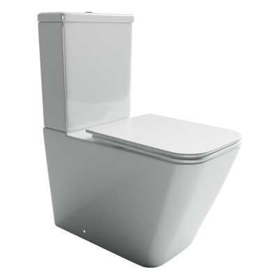 Унитаз компакт Ceramicanova Cubic, белый арт. CN1803