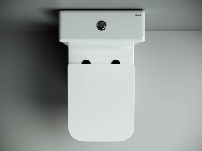 Унитаз компакт Ceramicanova Cubic, белый арт. CN1803