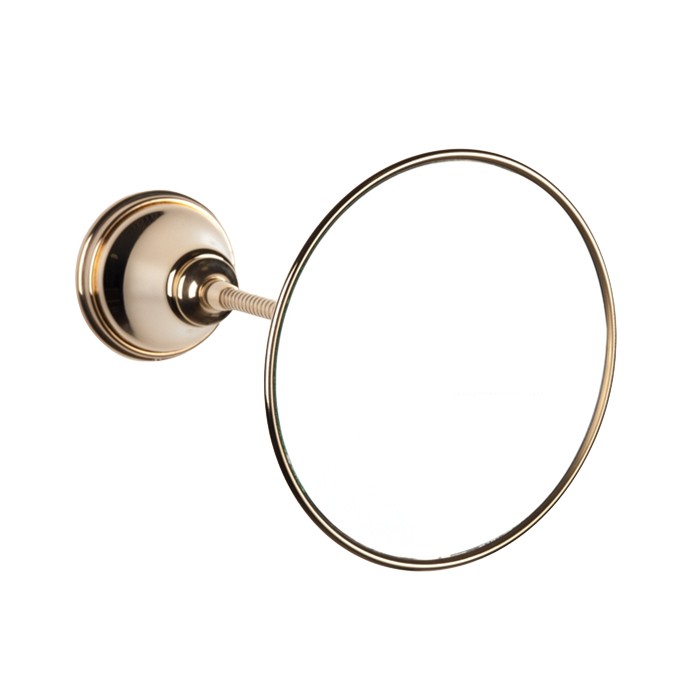 Подвесное зеркало косметическое круглое диам.14см, Harmony золото, Tiffany World - TWHA025oro