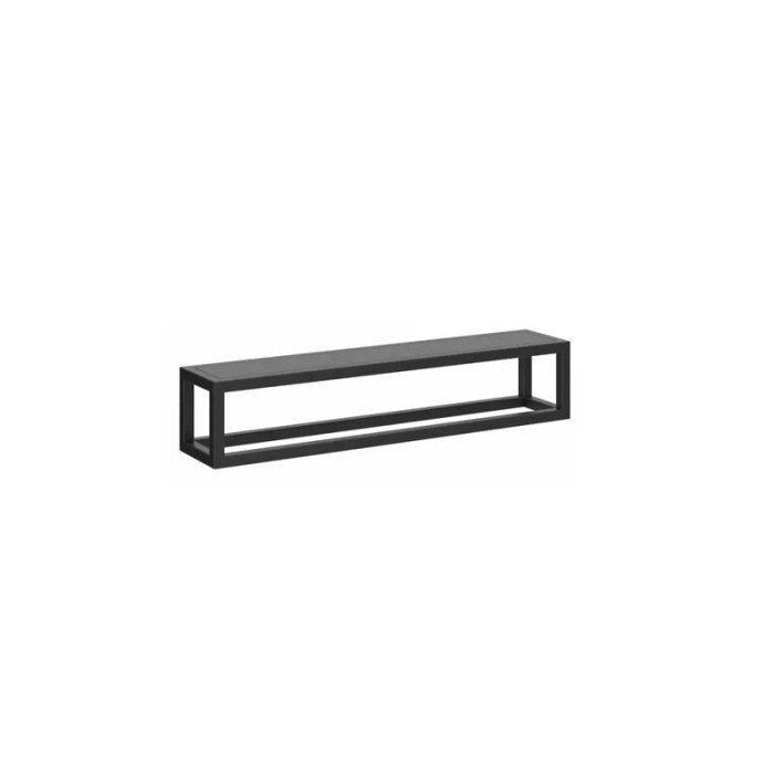 Полка подвесная 55см, Plaza Kerama Marazzi, черный - PL.N.sh.55\BLK