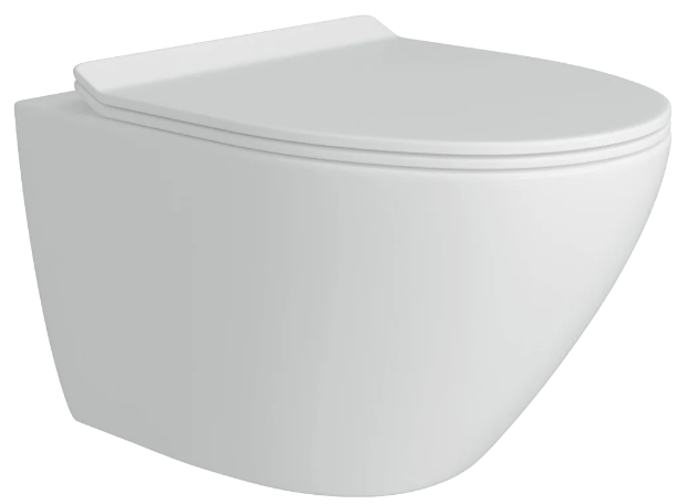 Унитаз подвесной Lotis Lime  L305759W сиденье микролифт, цвет белый