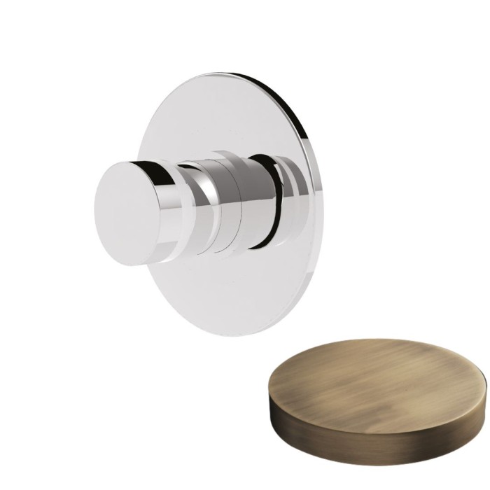 Встраиваемый смеситель для душа, Giulini My ring, бронза матовая арт. MR0015DEPBROP