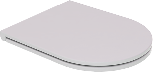 Крышка с сиденьем для подвесного унитаза дымчатый матовый, GSG Ceramic Design Like, LKCOPRSLTICR019