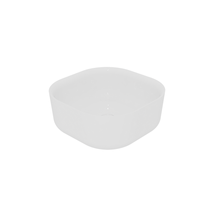 Раковина накладная 42 см белый глянцевый, GSG Ceramic Design Hit!, HILAVQU42000