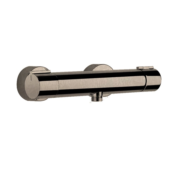 Смеситель термостатический наружный для душа, Gessi Emporio Via tortona, finox brushed nickel арт. 18731#149