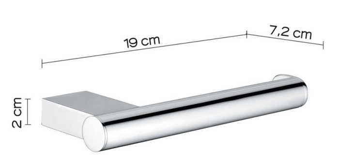 Бумагодержатель Canarie Gedy, A224(13) цвет: хром