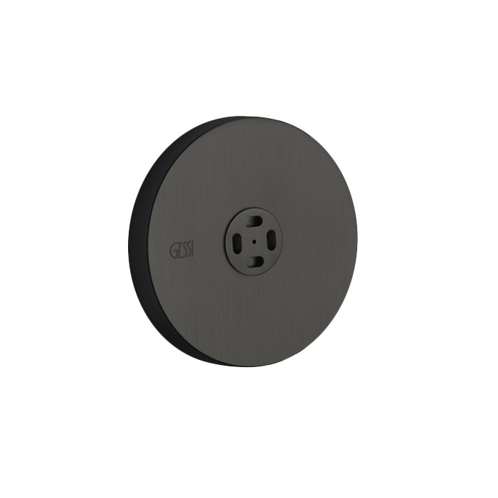 Форсунка боковая, с распылителем, Gessi Body Jets, black metal brushed pvd арт. 32977#707