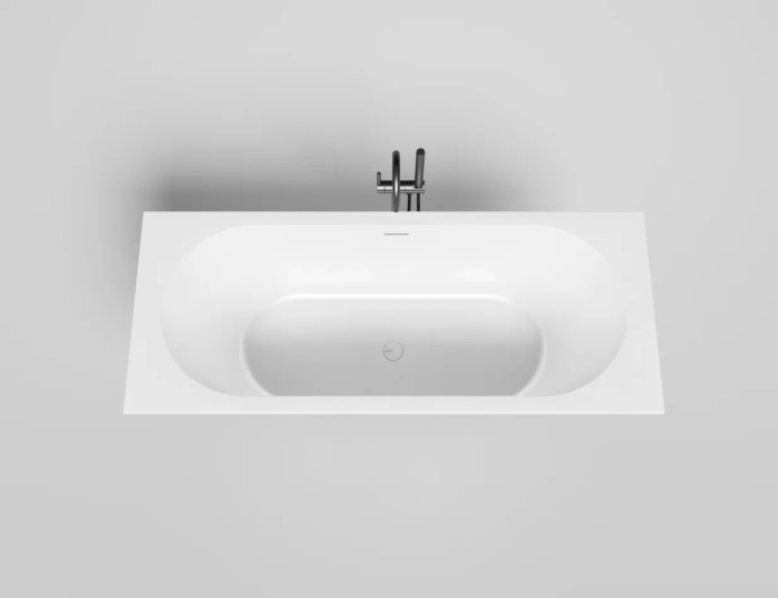 Ванна встраиваемая 170x70, глянцевая, Salini ORNELLA AXIS KIT арт. 104713G