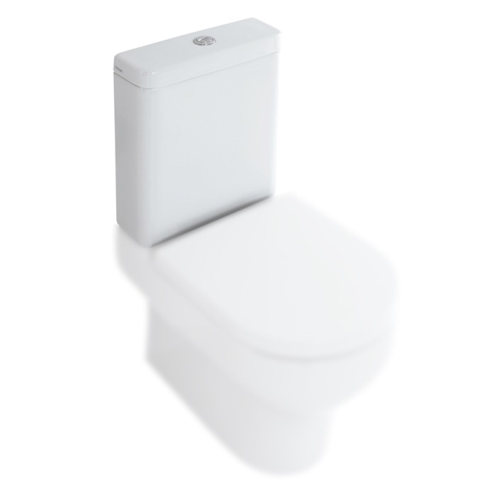 Бачок, с двухрежимным сливным механизмом, Olympia ceramica Clear, белый глянцевый арт. CLE71OB01