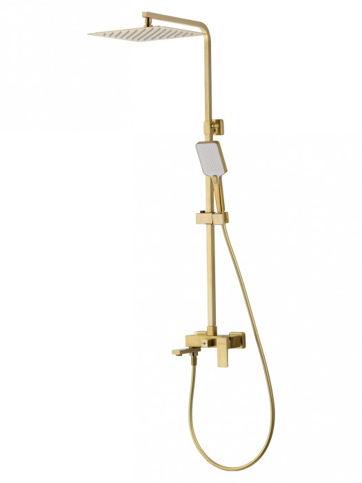 Душевая система, Wonzon &amp; Woghand Cube 2.0, WW-88047068-BG цвет: золото